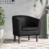 Image de vidaXL Fauteuil Cabriolet Chaise de Relaxation Siège avec Dossier et Accoudoirs Canapé de Bureau Salon Chambre à Coucher 356485