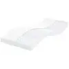 Image de Matelas En Mousse Blanc 100x200 Cm 7 Zones Dureté 20 Ild Vidaxl