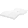 Image de Vidaxl matelas en mousse blanc 140x190 cm 7 zones dureté 20 ild