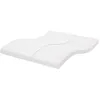 Image de Matelas En Mousse Blanc 160x200 Cm 7 Zones Dureté 20 Ild Vidaxl