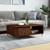 Image de Table Basse Chêne Marron 90x60x35 Cm Bois D'ingénierie Vidaxl