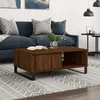 Image de Table Basse Chêne Marron 90x60x35 Cm Bois D'ingénierie Vidaxl