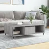 Image de Table Basse Sonoma Gris 104x60x35 Cm Bois D'ingénierie Vidaxl