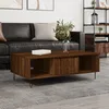 Image de Table Basse Chêne Marron 104x60x35 Cm Bois D'ingénierie Vidaxl