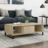 Image de vidaXL Table basse chêne sonoma 104x60x35 cm bois dingénierie 827095