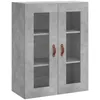Image de Armoire Murale Gris Béton 69,5x34x90 Cm Vidaxl