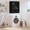 Image de Armoire Murale Noir 69,5x34x90 Cm Vidaxl