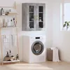 Image de Armoire Murale Gris Béton 69,5x34x90 Cm Vidaxl