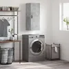 Image de Armoire Murale Gris Béton 34,5x34x90 Cm Vidaxl