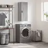 Image de Armoire Murale Sonoma Gris 34,5x34x90 Cm Vidaxl