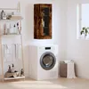 Image de Armoire Murale Chêne Fumé 34,5x34x90 Cm Vidaxl