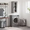 Image de Armoire Murale Sonoma Gris 34,5x34x90 Cm Vidaxl