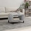 Image de Table Basse Gris Béton 60x50x40 Cm Bois D'ingénierie Vidaxl