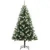 Image de Vidaxl sapin artificiel à charnières avec neige floquée 180 cm