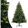 Image de Sapin De Noël Artificiel À Charnières Avec Support 120 Cm Vidaxl
