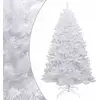 Image de Sapin De Noël Artificiel À Charnières Avec Neige Floquée 120 Cm Vidaxl