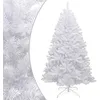 Image de Sapin De Noël Artificiel À Charnières Avec Neige Floquée 240 Cm Vidaxl