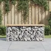 Image de Banc De Jardin Design De Gabion 103x31,5x42 Bois Massif De Pin Vidaxl