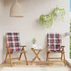Image de Chaises De Jardin Inclinables Lot De 2 Et Coussins Teck Massif Vidaxl