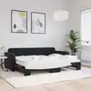 Image de Lit De Jour Avec Gigogne Sans Matelas 80x200 Cm Vidaxl