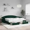 Image de Lit De Jour Avec Gigogne Et Tiroirs Sans Matelas 90x200 Cm Vidaxl