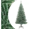 Image de Sapin De Noël Artificiel Avec Neige Floquée Vert 240 Cm Vidaxl