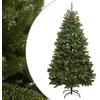Image de Sapin De Noël Artificiel À Charnières Avec Support Vert 270 Cm Vidaxl
