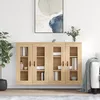Image de Armoires Murales 2 Pcs Chêne Sonoma Bois D'ingénierie Vidaxl