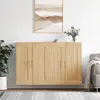 Image de Armoires Murales 2 Pcs Chêne Sonoma Bois D'ingénierie Vidaxl