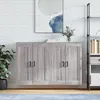 Image de Armoires Murales 2 Pcs Sonoma Gris Bois D'ingénierie Vidaxl