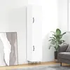 Image de Buffet Haut Blanc 34,5x34x180 Cm Bois D'ingénierie Vidaxl
