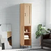 Image de Buffet Haut Chêne Sonoma 34,5x34x180 Cm Bois D'ingénierie Vidaxl