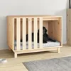 Image de vidaXL Niche pour chien 90x60x67 cm Bois de pin massif 822486