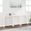 Image de 822587 vidaXL Cache-radiateur Blanc 210x21x85 cm Bois massif de pin