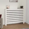 Image de 822597 vidaXL Cache-radiateur Blanc 1085x19x84 cm Bois massif de pin