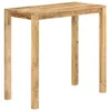 Image de vidaXL Table de bar 112x55x108 cm Bois de manguier massif 350317