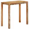 Image de Table De Bar 112x55x108 Cm Bois Massif De Récupération Vidaxl