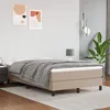 Image de Sommier À Lattes De Lit Avec Matelas Cappuccino 120x200 Cm Vidaxl