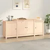 Image de Buffet 164x37x68 Cm Bois Massif Pin Vidaxl