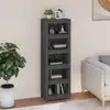 Image de Bibliothèque Gris 50x35x154 Cm Bois De Pin Massif Vidaxl