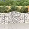 Image de Paniers À Gabions Arqués 13 Pcs 200x30x100/120 Cm Fer Galvanisé Vidaxl