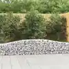 Image de Paniers À Gabions Arqués 9 Pcs 400x30x40/60 Cm Fer Galvanisé Vidaxl