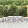 Image de Paniers À Gabions Arqués 3 Pcs 400x50x40/60 Cm Fer Galvanisé Vidaxl