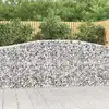 Image de Paniers À Gabions Arqués 20 Pcs 400x50x100/120 Cm Fer Galvanisé Vidaxl