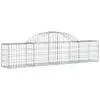 Image de Vidaxl paniers à gabions arqués 9 pcs 200x30x4060 cm fer galvanisé