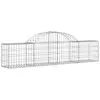 Image de Vidaxl paniers à gabions arqués 18 pcs 200x30x4060 cm fer galvanisé
