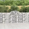 Image de Paniers À Gabions Arqués 8 Pcs 200x30x100/120 Cm Fer Galvanisé Vidaxl