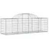 Image de Vidaxl paniers à gabions arqués 50 pcs 200x50x6080 cm fer galvanisé