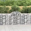 Image de Paniers À Gabions Arqués 14 Pcs 200x50x100/120 Cm Fer Galvanisé Vidaxl