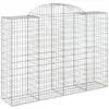 Image de Vidaxl paniers à gabions arqués 40 pcs 200x50x140160 cm fer galvanisé